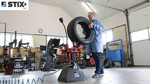 Stanowisko do naprawy opon - zobacz film